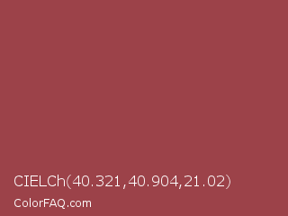 CIELCh 40.321,40.904,21.02 Color Image