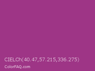 CIELCh 40.47,57.215,336.275 Color Image