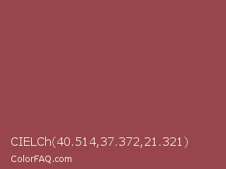 CIELCh 40.514,37.372,21.321 Color Image