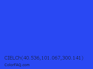 CIELCh 40.536,101.067,300.141 Color Image