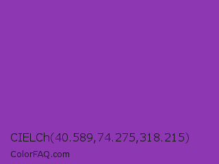 CIELCh 40.589,74.275,318.215 Color Image