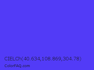 CIELCh 40.634,108.869,304.78 Color Image