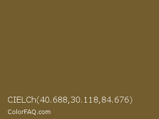 CIELCh 40.688,30.118,84.676 Color Image
