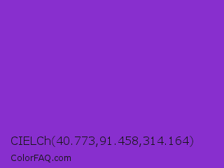 CIELCh 40.773,91.458,314.164 Color Image