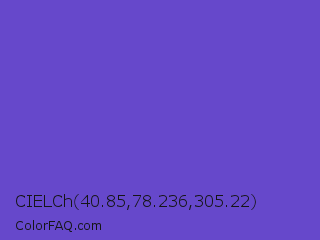 CIELCh 40.85,78.236,305.22 Color Image