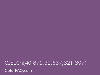 CIELCh 40.871,32.637,321.397 Color Image