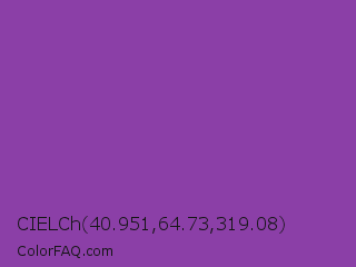 CIELCh 40.951,64.73,319.08 Color Image