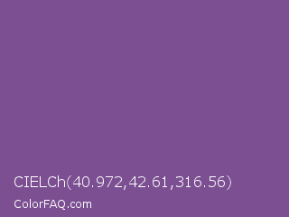 CIELCh 40.972,42.61,316.56 Color Image