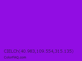 CIELCh 40.983,109.554,315.135 Color Image