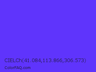 CIELCh 41.084,113.866,306.573 Color Image