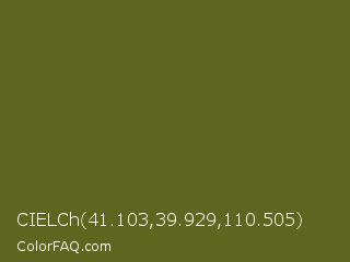 CIELCh 41.103,39.929,110.505 Color Image