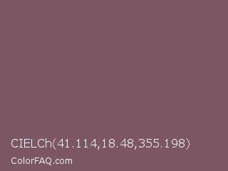 CIELCh 41.114,18.48,355.198 Color Image