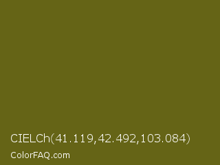 CIELCh 41.119,42.492,103.084 Color Image