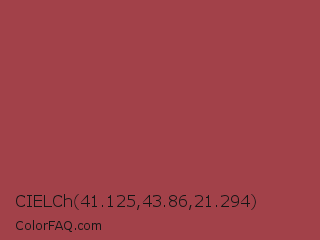 CIELCh 41.125,43.86,21.294 Color Image