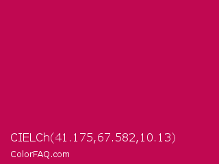 CIELCh 41.175,67.582,10.13 Color Image