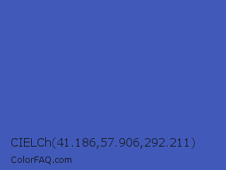 CIELCh 41.186,57.906,292.211 Color Image