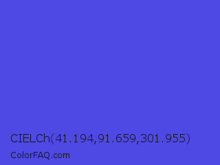 CIELCh 41.194,91.659,301.955 Color Image