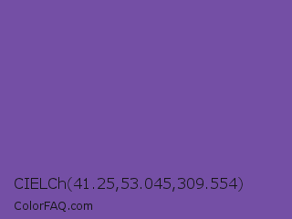 CIELCh 41.25,53.045,309.554 Color Image