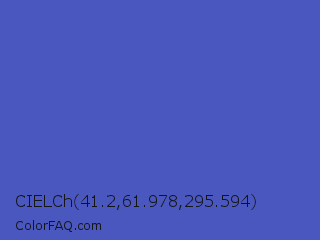 CIELCh 41.2,61.978,295.594 Color Image