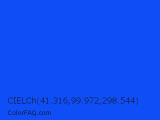 CIELCh 41.316,99.972,298.544 Color Image