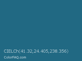 CIELCh 41.32,24.405,238.356 Color Image