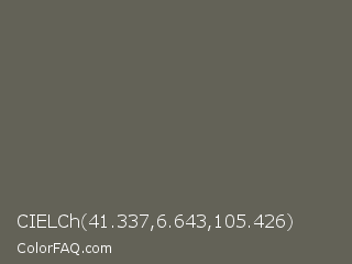 CIELCh 41.337,6.643,105.426 Color Image