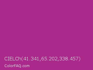CIELCh 41.341,65.202,338.457 Color Image