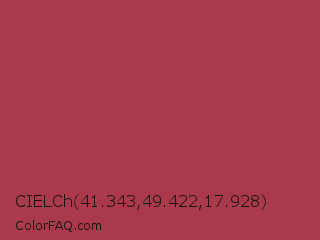 CIELCh 41.343,49.422,17.928 Color Image