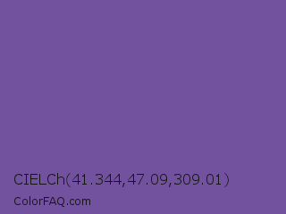 CIELCh 41.344,47.09,309.01 Color Image