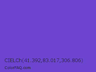 CIELCh 41.392,83.017,306.806 Color Image