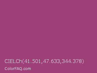 CIELCh 41.501,47.633,344.378 Color Image