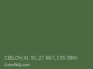 CIELCh 41.51,27.867,135.589 Color Image