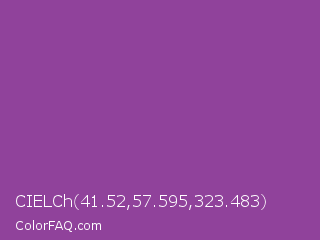 CIELCh 41.52,57.595,323.483 Color Image