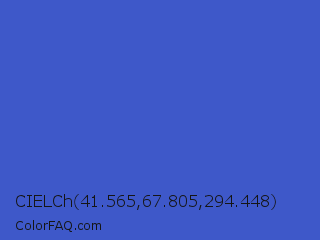 CIELCh 41.565,67.805,294.448 Color Image