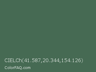 CIELCh 41.587,20.344,154.126 Color Image
