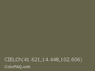 CIELCh 41.621,14.448,102.606 Color Image