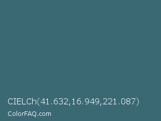 CIELCh 41.632,16.949,221.087 Color Image