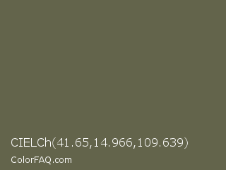 CIELCh 41.65,14.966,109.639 Color Image