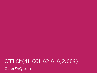 CIELCh 41.661,62.616,2.089 Color Image