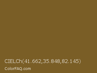 CIELCh 41.662,35.848,82.145 Color Image