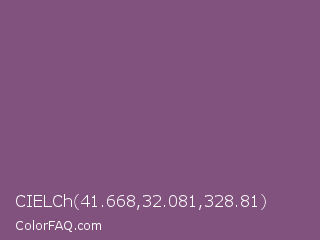 CIELCh 41.668,32.081,328.81 Color Image