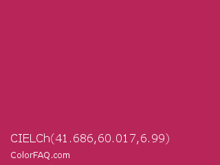 CIELCh 41.686,60.017,6.99 Color Image