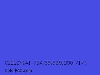 CIELCh 41.704,88.838,300.717 Color Image