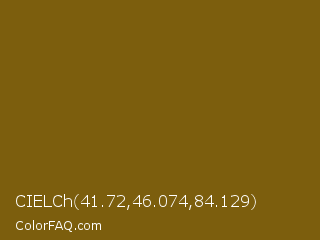 CIELCh 41.72,46.074,84.129 Color Image