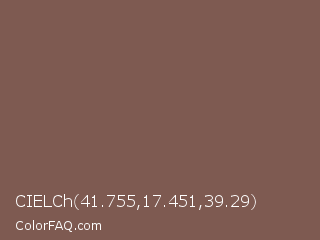 CIELCh 41.755,17.451,39.29 Color Image