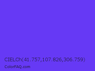 CIELCh 41.757,107.826,306.759 Color Image