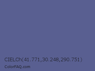 CIELCh 41.771,30.248,290.751 Color Image