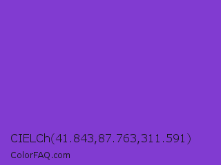 CIELCh 41.843,87.763,311.591 Color Image