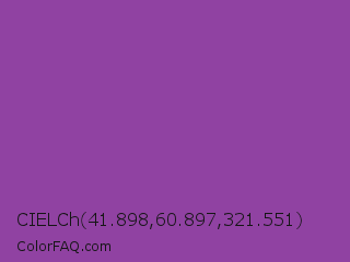 CIELCh 41.898,60.897,321.551 Color Image