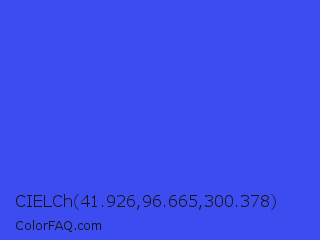 CIELCh 41.926,96.665,300.378 Color Image